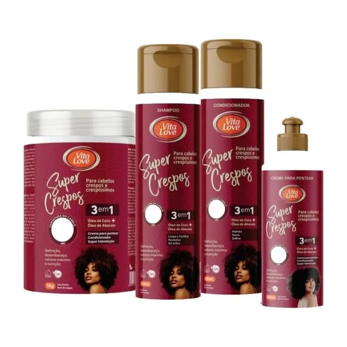 Kit Vita Love Super Crespos