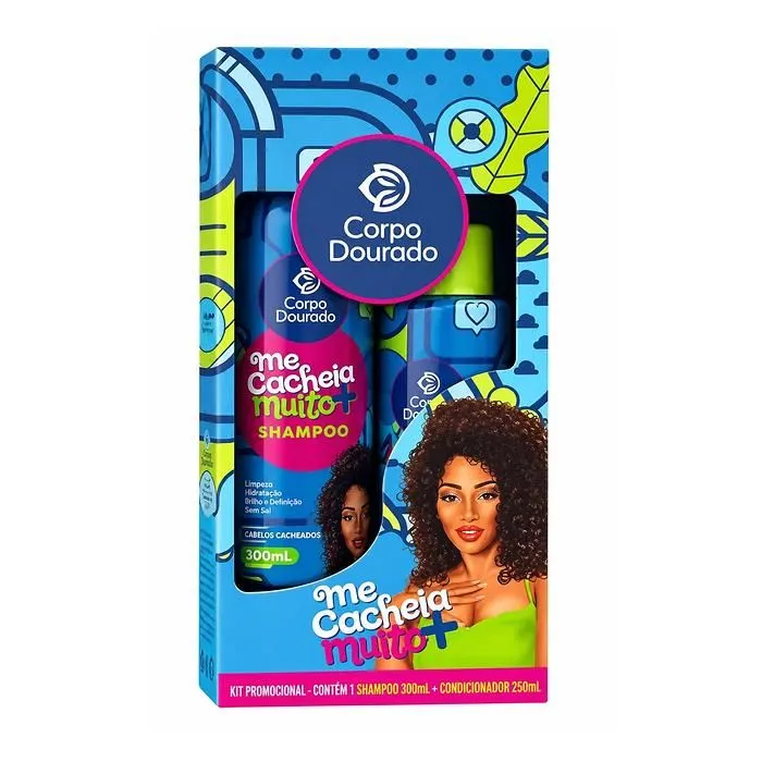 Kit Me Cacheia muito Mais da Corpo Dourado 