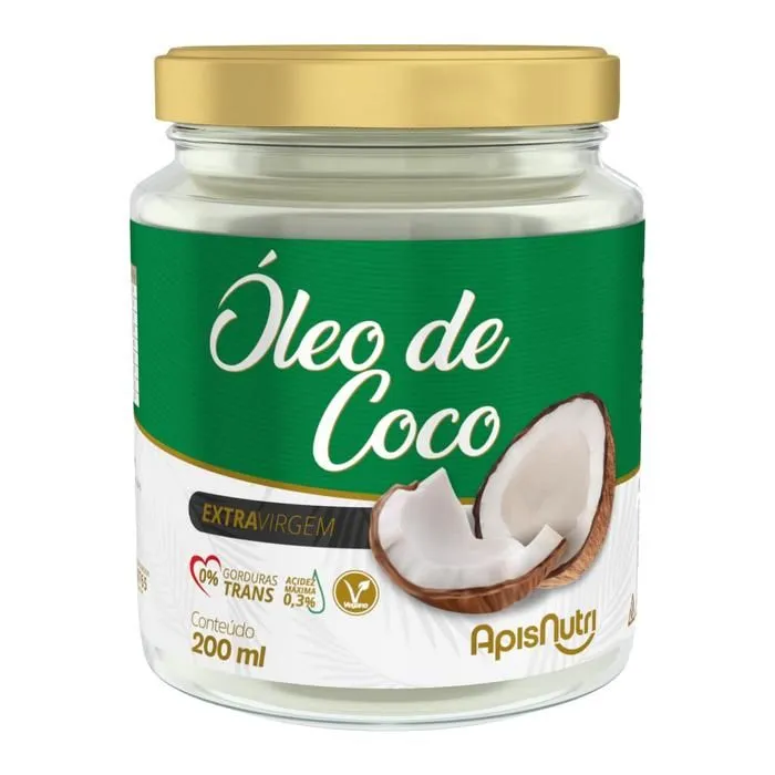 Óleo de Coco Extravirgem da ApisNutri