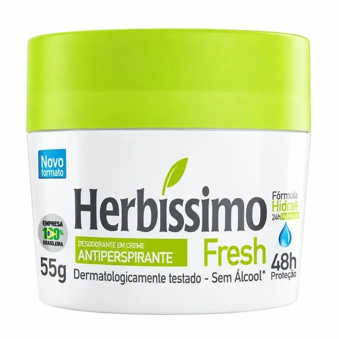 Desodorante em Creme Herbisssimo Fresh