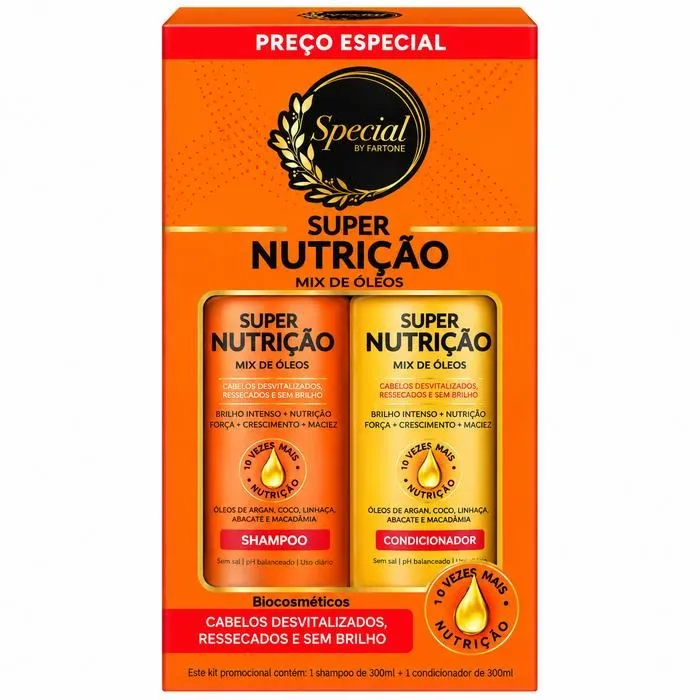 Kit Super Nutrição Mix de Óleos Special by Fattore