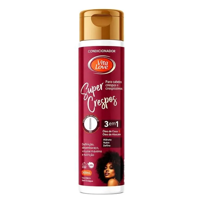 Condicionador Vita Love Super Crespos