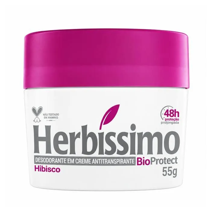 Desodorante em Creme Herbisssimo Hibisco