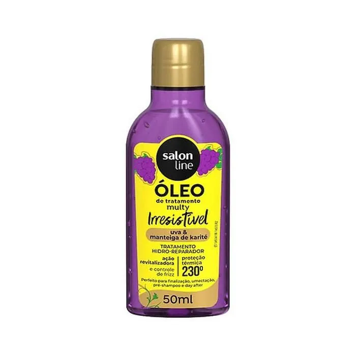 Óleo de Tratamento Multy Irresistível Uva & Manteiga de Karité da Salon Line
