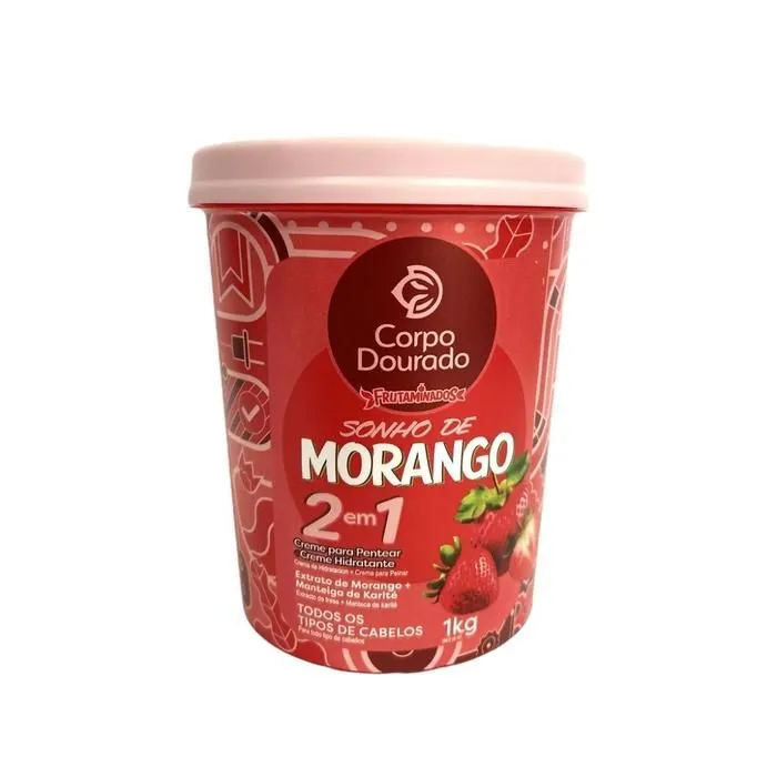 Corpo Dourado Sonha de Morango