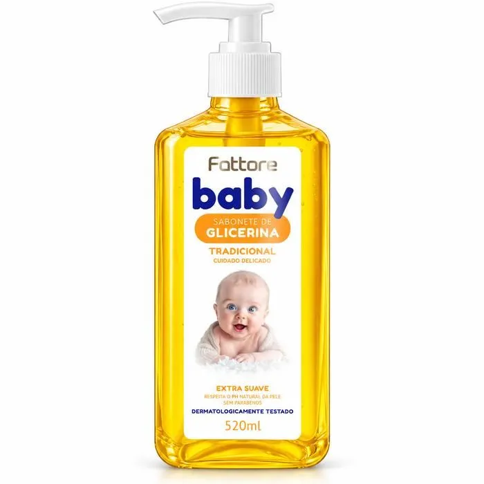 Sabonete Glicerina Tradicional Fattore Baby 