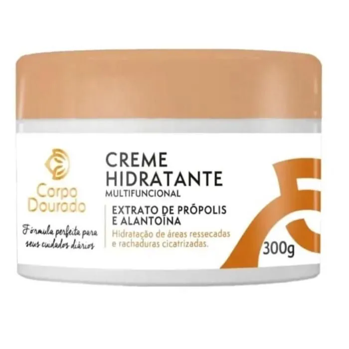 Creme Hidratante Multifuncional da Corpo Dourado