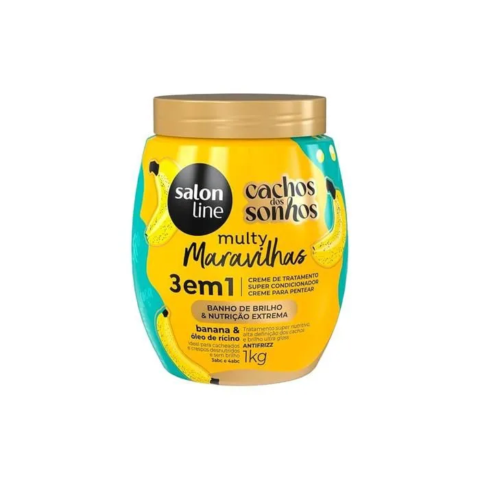 Cachos dos Sonhos - Multy Maravilhas 3 em 1 Salon Line