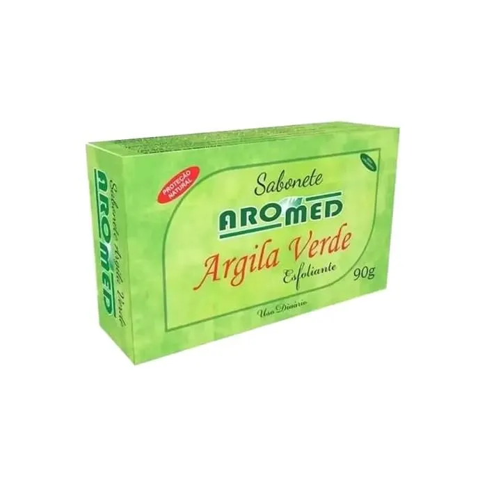 Sabonete de Argila Verde Esfoliante Aromed