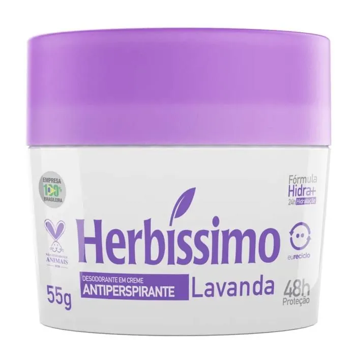 Desodorante em Creme Herbisssimo Lavanda