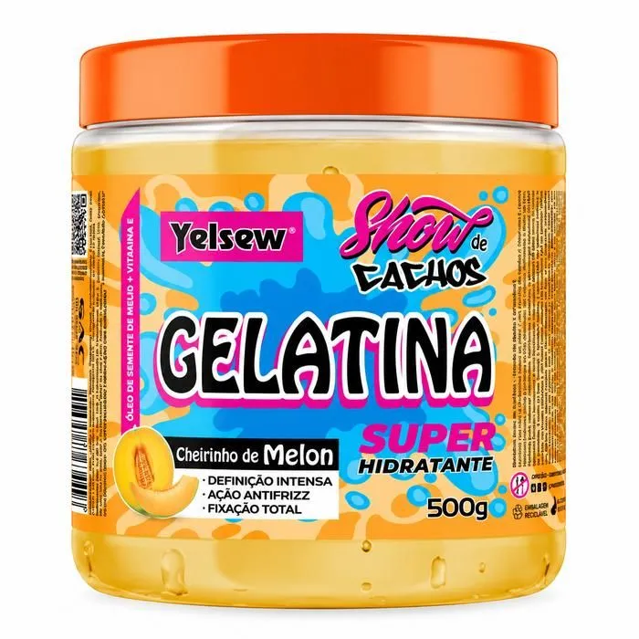 Gelatina Superior Hidratação da Yelsew 