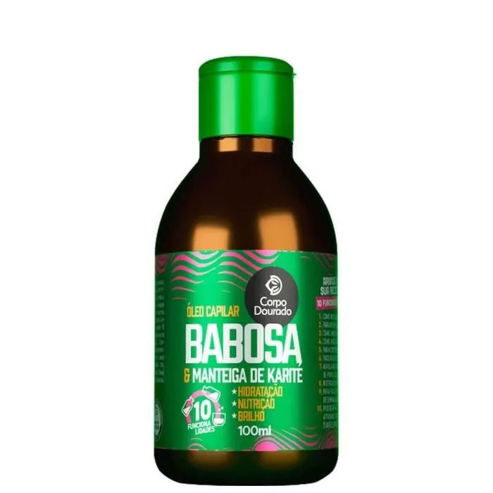 Óleo Capilar de Babosa Corpo Dourado