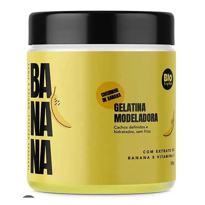 Gelatina Modeladora de Banana da marca Bio Vegetais