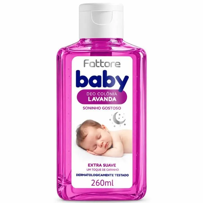 Deo Colônia Baby Lavanda Fattore